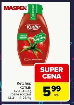 Carrefour Ketchup KOTLIN 420-450 g oferta