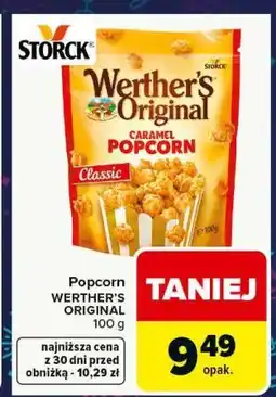 Carrefour Popcorn WERTHER'S ORIGINAL 100 g oferta