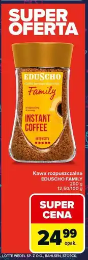 Carrefour Kawa rozpuszczalna EDUSCHO FAMILY 200 g oferta