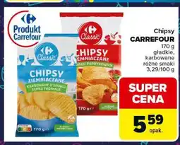 Carrefour Chipsy CARREFOUR 170g oferta