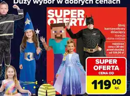 Carrefour Strój karnawałowy dziecięcy licencja oferta