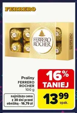 Carrefour Praliny FERRERO ROCHER 100 g oferta