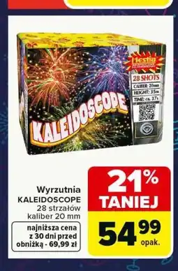 Carrefour Wyrzutnia KALEIDOSCOPE 28 strzałów oferta