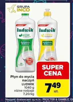 Carrefour Ludwik dishwashing liquid, 1.3L oferta