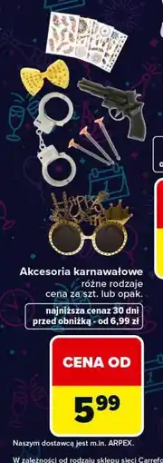 Carrefour Akcesoria karnawałowe oferta