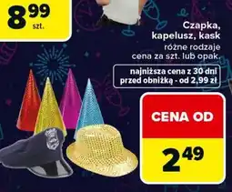 Carrefour Czapka, kapelusz, kask oferta
