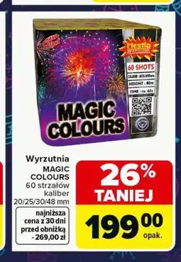 Carrefour Wyrzutnia MAGIC COLOURS 60 strzałów oferta