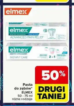 Carrefour Elmex toothpaste, 50-75ml oferta