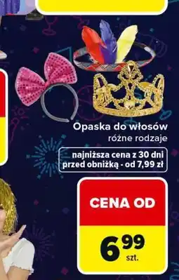 Carrefour Opaska do włosów oferta