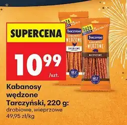 Biedronka Kabanosy wędzone Tarczyński oferta