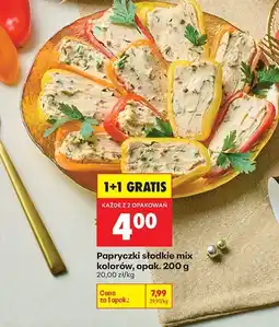 Biedronka Papryczki słodkie mix kolorów oferta