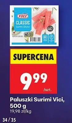 Biedronka Paluszki Surimi Vici oferta