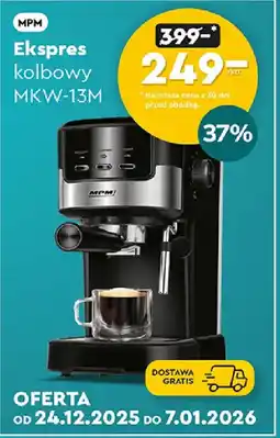 Biedronka MPM Ekspres kolbowy MKW-13M oferta