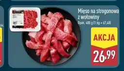 ALDI Mięso na strogonowa z wołowiny oferta
