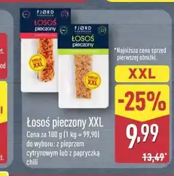 ALDI FJORD Łosoś pieczony XXL oferta