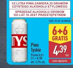 ALDI Piwo Tyskie oferta