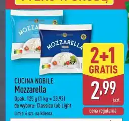 ALDI CUCINA NOBILE Mozzarella oferta