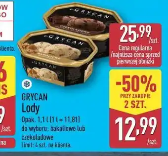 ALDI GRYCAN Lody oferta