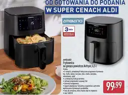 ALDI AMBIANO Frytownica na gorące powietrze Airfryer, 6,5 l oferta