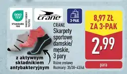 ALDI Skarpety sportowe damskie/męskie, 3 pary oferta