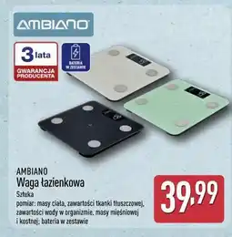 ALDI Waga łazienkowa oferta