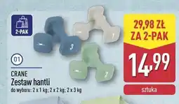 ALDI Zestaw hantli oferta