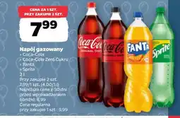 Netto Napój gazowany Coca-Cola / Coca-Cola Zero Cukru / Fanta / Sprite 2L oferta