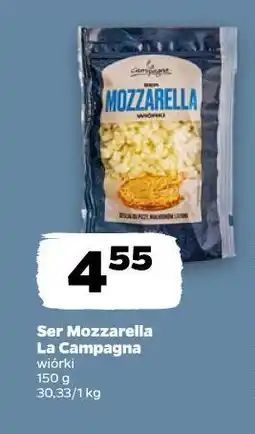 Netto Ser Mozzarella La Campagna wiórki oferta