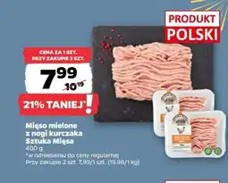 Netto Mięso mielone z nogi kurczaka Sztuka Mięsa oferta