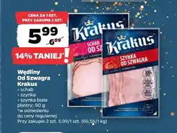 Netto Wędliny od szwagra Krakus (szynka biała, szynka od szwagra, schab) oferta