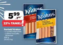 Netto Parówki Krakus (z szynki wieprzowej / z piersi kurczaka drobiowe) oferta