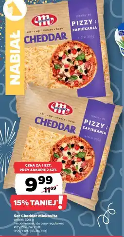 Netto Ser Cheddar Mlekovita wiórki 300g oferta