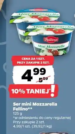 Netto Ser mini Mozzarella Fellino 125g oferta