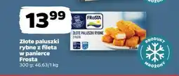 Netto Złote paluszki rybne z fileta w panierce Frosta oferta