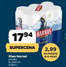Netto Piwo Harnaś (6 x 500 ml) oferta
