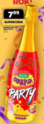 Netto Oranżada 20% soku Hellena Party oferta