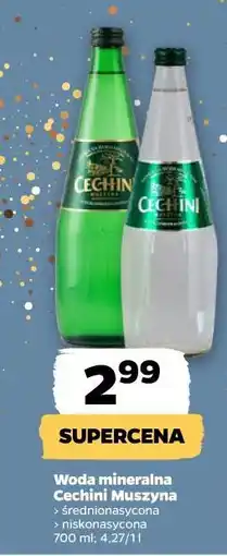 Netto Woda mineralna Cechini Muszyna oferta