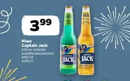 Netto Piwo Captain Jack (różne rodzaje, 400 ml) oferta