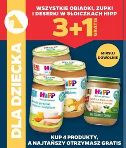 Netto Obiadki, zupki i deserki w słoiczkach HiPP oferta