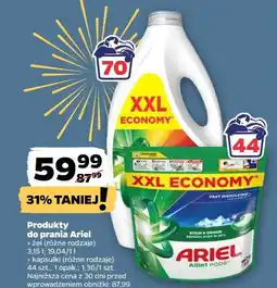 Netto Ariel XXL Economy (żel do prania/kapsułki) oferta