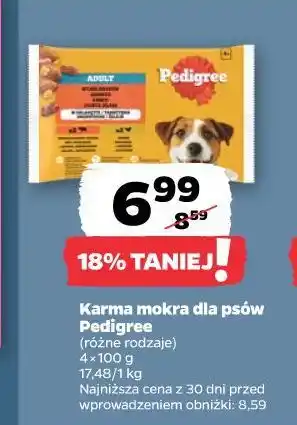 Netto Karma mokra dla psów Pedigree oferta