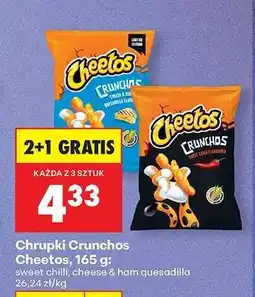 Biedronka Chrupki Crunchos Cheetos, 165 g oferta