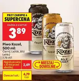 Biedronka Piwo Kozel, 500 ml oferta