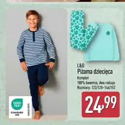 ALDI L&D Piżama dziecięca oferta