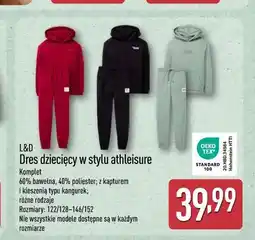 ALDI L&D Dres dziecięcy w stylu athleisure oferta
