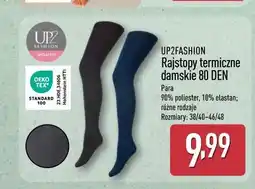 ALDI UP2FASHION Rajstopy termiczne damskie 80 DEN oferta