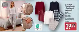 ALDI UP2FASHION Piżama damska z flanelowymi spodniami oferta