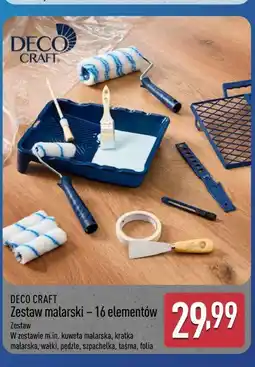 ALDI DECO CRAFT Zestaw malarski – 16 elementów oferta