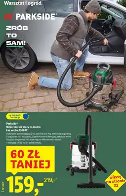 Lidl Parkside Odkurzacz do pracy na mokro i na sucho, 1300 W oferta