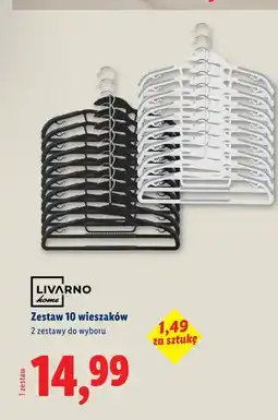 Lidl Zestaw 10 wieszaków oferta